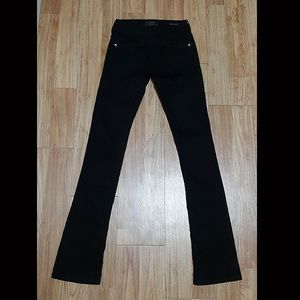 Guess Black Jeans - warm stretchy straight